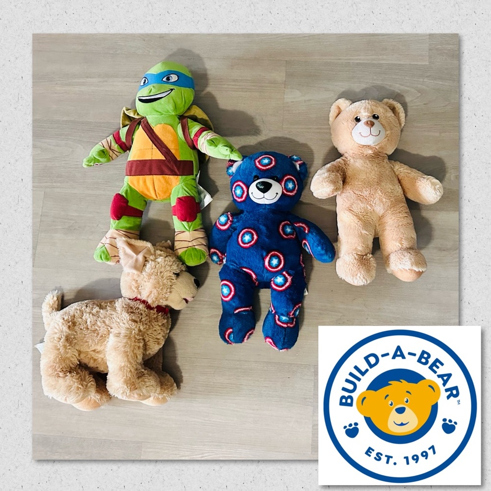 Cuddle Crew Build-A-Bear Bundle (Set of 4!)